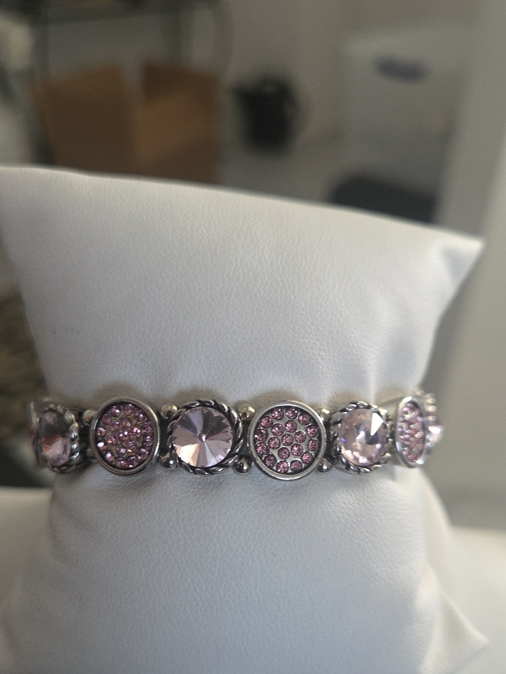Paparazzi Pink Gem Bracelet NWT